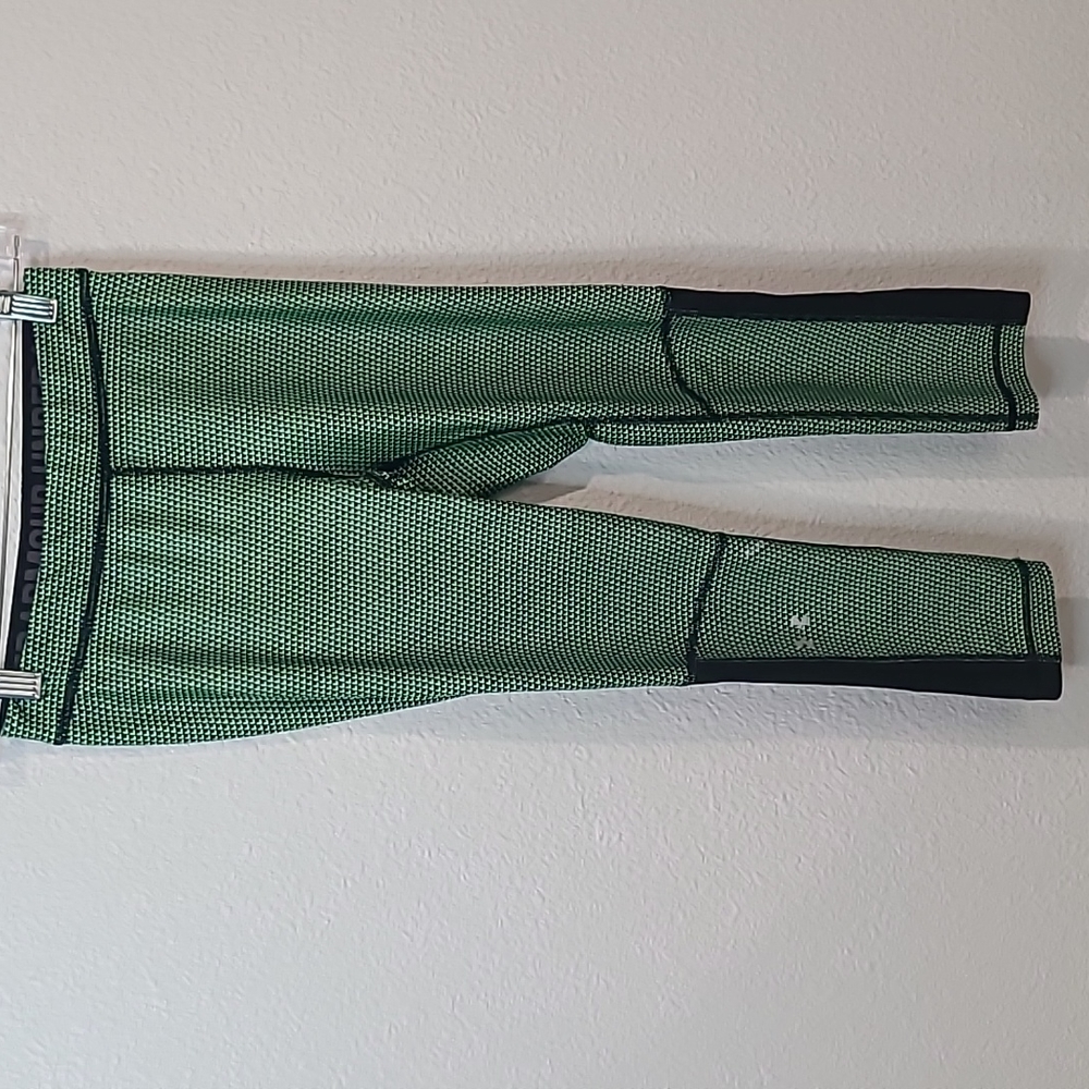 🪷 Under Armour lime & green tights small leggings